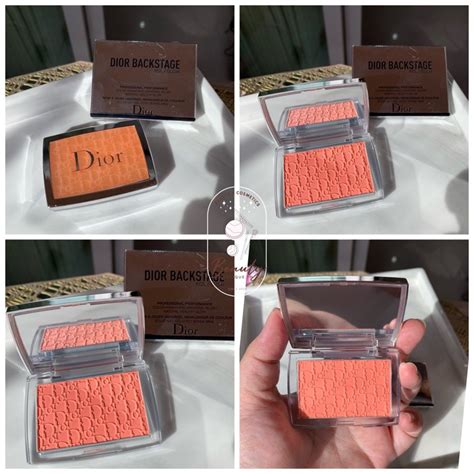 dior backstage blush coral.